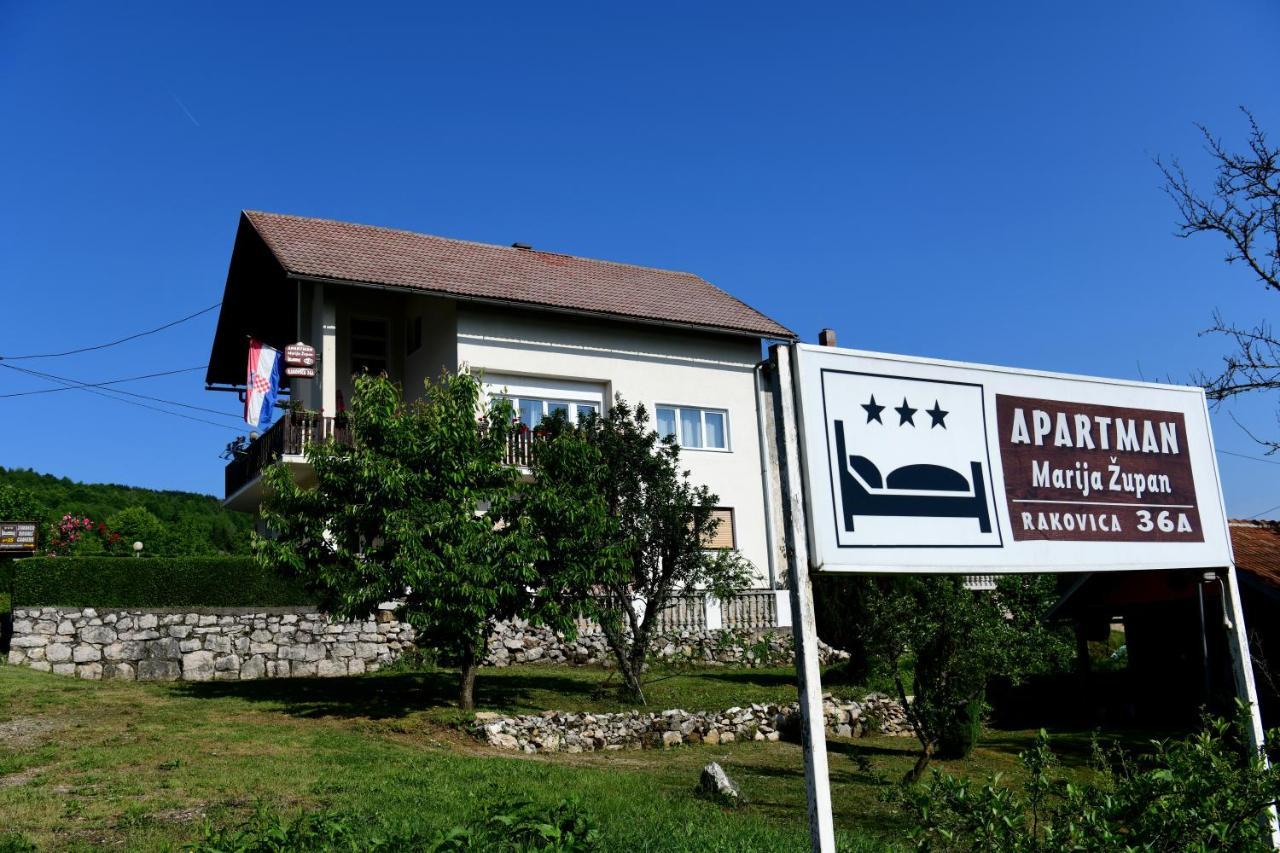 Apartment Marija Zupan Rakovica Exterior photo